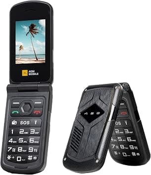 2025 Newest AGM M10 Rugged Feature Phone, Compact Filp Mobile Phone, IP68/69K/Dual Nano SIM 4G LTE/SOS/Flash Light/1200mAh Battery/Blueooth 5.0/Type-C (AE) on Amazon.ae - Price Tracker
