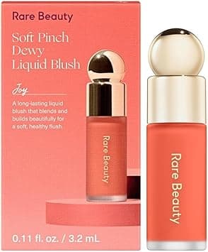 Rare Beauty Soft Pinch Liquid Blush Mini Lightweight, Buildable Blush for Natural Flush, Travel-Friendly Size, Infused with Joyful Color- 3.2ml - Joy on Amazon.ae - Price Tracker