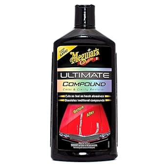 Meguiar's Ultimate Car Compound | Removes swirl marks & scratches with restoring color & clarity | 450ml (pack of 1) - Amazon.ae Price Tracker