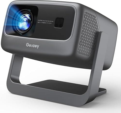[3500 ANSI/ Official Apps/65W Audio] Outdoor 4K Projector with WiFi and Bluetooth, Auto Focus, Auto Keystone Smart Projector Support DoIby Audio, 2026 Upgrade GO2 Short Throw Projector with 360°Stand على Amazon.ae - متتبع الأسعار