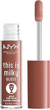 NYX PROFESSIONAL MAKEUP This Is Milky Gloss, Lip Gloss with 12 Hour Hydration, Vegan - Milk The Coco (Dark Chocolate) on Amazon.ae - Price Tracker