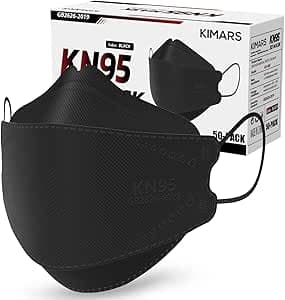 HD-488 KIAMRS Face Mask, Adult Black, 50 Count (Pack of 1) (Unisex Adults and Teens Pack) on Amazon.ae - Price Tracker