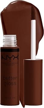 NYX PROFESSIONAL MAKEUP (Lava Cake) - NYX PROFESSIONAL MAKEUP Butter Gloss Brown Sugar, Non-Sticky Lip Gloss - Lava Cake (Rich Brown) - Best Deal Finder