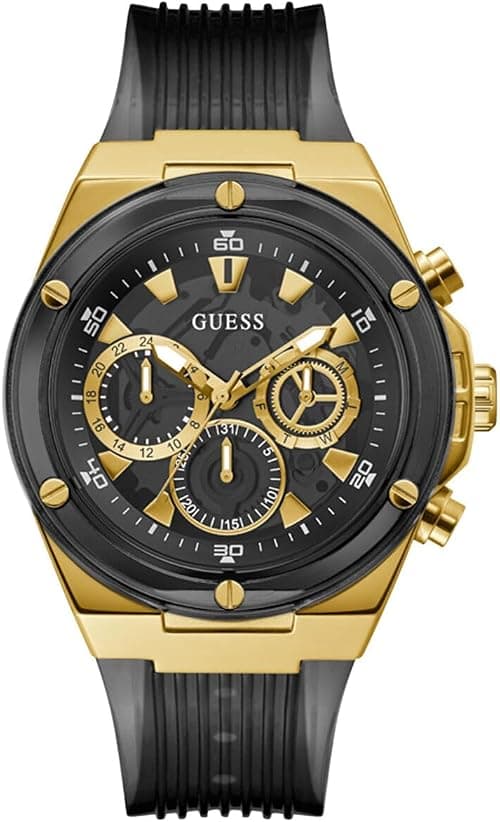 GUESS Men's Stainless Steel Analog Watch on Amazon - Best Deal Finder