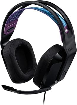 Logitech G335 Wired Gaming Headset, With Microphone, 3.5mm Audio Jack, Comfortable Memory Foam Earpads, Lightweight, Compatible With Pc, Playstation, Xbox, Nintendo Switch - Black - Best Deal Finder
