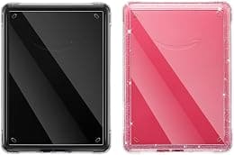 2 Pack Clear Slim Case for Kindle Paperwhite 12th Gen 2024 & Kindle Colorsoft 7" (2024/2025) - Lightweight Scratch-Resistant TPU + Hard PC Back Cover, Protective Transparent Sleeve - Best Deal Finder