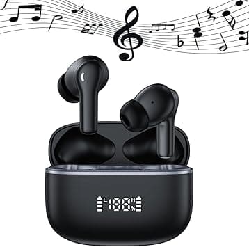 Earphones Wireless, True Wireless Earbuds, Bluetooth Earphones with Active Noise Cancelling in Ear Buds and Adaptive Noise Cancelling to Environments, 40H Playtime, Multipoint Connect (Black) - Amazon.ae Price Tracker