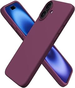 Case for iPhone 16 Cover, Liquid Silicone Rubber Soft Back Cover, Shockproof Anti-Scratch Slim Thin Phone Case for iPhone 16, Maroon - Amazon.ae Price Tracker