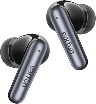EarFun Air Pro 4i Noise Cancelling Earbuds, AI Clear Call, Multipoint Connection, Sliver Black on Amazon.ae - Price Tracker