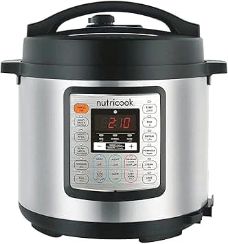 Nutricook Smart Pot Eko 1000 Watts - 9 in 1 Instant Programmable Electric Pressure Cooker, 6 Liters, NC-SPEK6 on Amazon.ae - Price Tracker