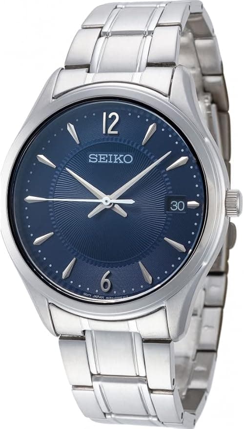 Seiko Herren Analog Quarz Uhr mit Edelstahl Armband SUR419P1 on Amazon.ae - Price Tracker