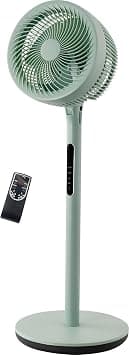 75W Adjustable Oscillating Pedestal Fan with Remote Control – ABS+PP+Aluminum Body, Powerful Airflow, Quiet Operation, Energy-Efficient – Green على Amazon.ae - متتبع الأسعار