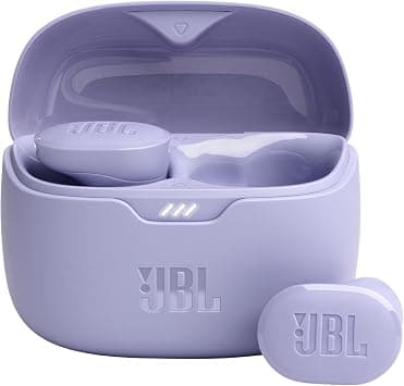 JBL Tune Buds True Wireless Noise Cancellling Earbuds, Pure Bass Sound, Bluetooth 5.3, LE Audio Support, Smart Ambient, 4-Mic Technology, 48H Battery, Water and Dust Resistant - Purple, JBLTBUDSPUR on Amazon.ae - Price Tracker