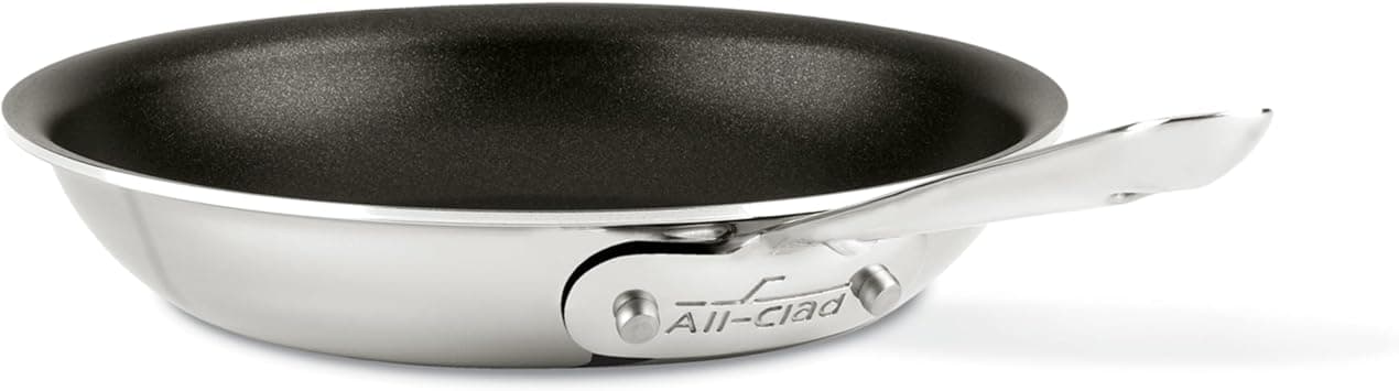 All-Clad D3 Pro Nonstick 3-ply Bonded Cookware, Egg Perfect Pan, 11 inch on Amazon.ae - Price Tracker