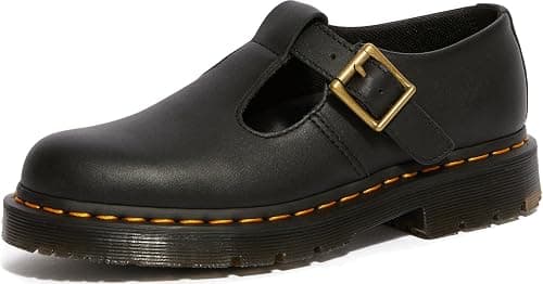 Dr. Martens - Women's Polley Slip Resistant Service Shoes, Black Industrial Full Grain on Amazon - Best Deal Finder