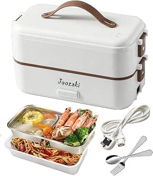 Portable Electric Lunch Box Container Bento Box Rice Cooker Egg Steamer Food Heater for Office/Home/Travel 220v 2-Layer Container… on Amazon.ae - Price Tracker