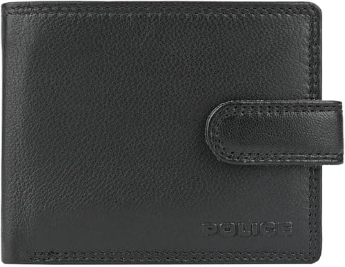 Police Mens Genuine Leather Wallet with Gift Box على Amazon.ae - متتبع الأسعار