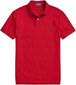 POLO RALPH LAUREN Men's Custom Slim Fit Iconic Mesh Polo - Best Deal Finder