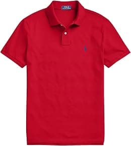 POLO RALPH LAUREN Men's Custom Slim Fit Iconic Mesh Polo - Best Deal Finder
