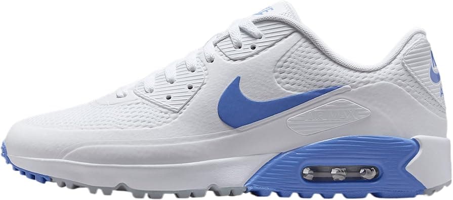 Nike Air Max 90 G Golf Shoes (HV9305-100, White/Royal Pulse) on Amazon - Best Deal Finder