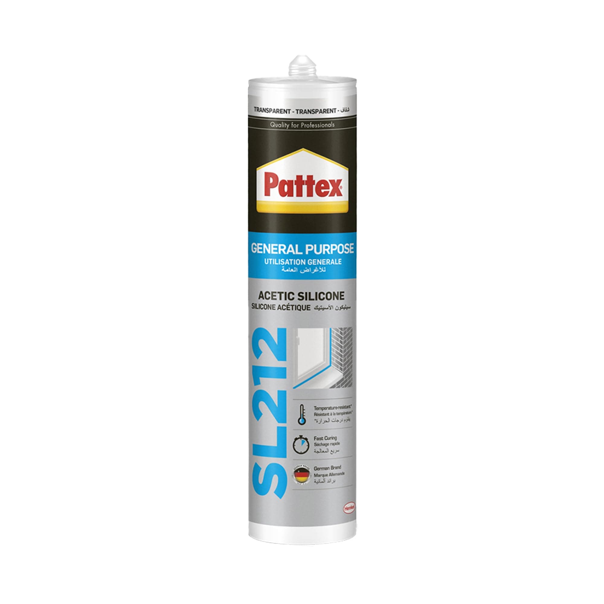 Pattex SL212 Transparent Silicone, 280 ml on Amazon.ae - Price Tracker