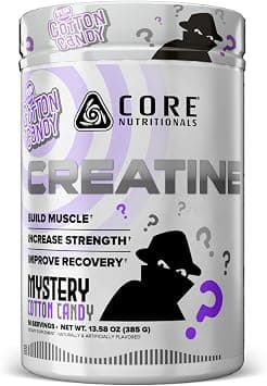 Core Nutritionals Creatine Monohydrate | Increase Strength, Build Muscle, Improve Recovery | 5g Creatine | 50 Servings (Fun Sweets Mystery Flavor) on Amazon.ae - Price Tracker