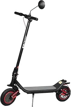 CRONY M365 Max Long Range Electric Scooter, Dual Suspension Foldable Design with 500W Motor, Durable Honeycomb Tires & Rearview Mirror, APP Connectivity, Black on Amazon.ae - Price Tracker