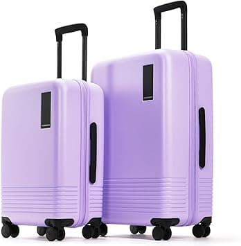 MOKOBARA Set Of 3 Luggage | Cabin & Check-In Medium | German Makrolon Polycarbonate | TSA Approved Lock & Silent Wheels | For Travel | Purple | Cosmic Vibes (Limited Edition) on Amazon.ae - Price Tracker