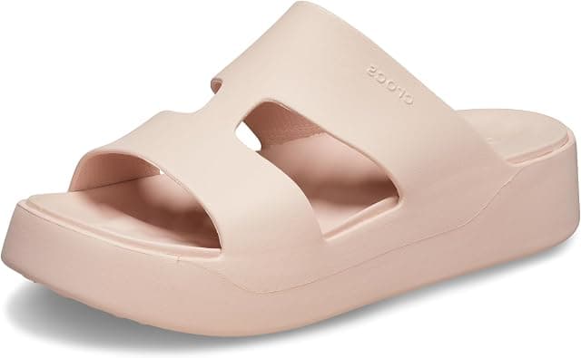 Crocs Getaway Platform H-strap Sandals, Wedge Sandals for Women womens Wedge Sandal - متتبع أسعار Amazon.sa
