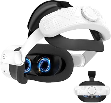 Head Strap for Meta Que-st 3/Que-st 3S: Adjustable VR Headset Strap for Ocul-us Que-st 3S - Comfortable Replacement for Elite Straps - VR Accessories Compatible with Que-st 3/3S - Reduce Head Pressure on Amazon.ae - Price Tracker