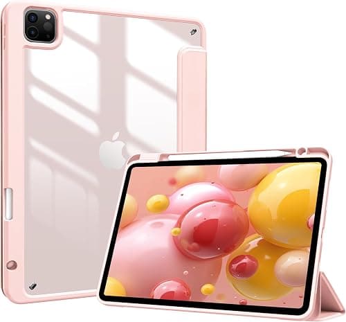 ProCase Smart Case for iPad Pro 11 Inch Case 2022/2021/2020/2018, Slim Stand Hard Back Shell Cover for iPad Pro 11 4th Generation 2022 / 3rd Gen 2021/ 2nd Gen 2020 / 1st Gen 2018 -Pink on Amazon.ae - Price Tracker