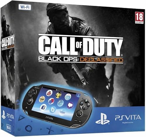 Sony PlayStation Vita WiFi Console with Call of Duty: Black Ops II Declassified and 4GB Memory Card (PlayStation Vita) على أمازون - دليلك لأفضل العروض