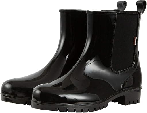 planone Short rain Boots for Women and Waterproof Garden Shoes，Anti-Slipping White Chelsea Rainboots for Ladies with Comfortable Insoles，Stylish Light Ankle rain Shoes and Outdoor Work Shoes - Best Deal Finder