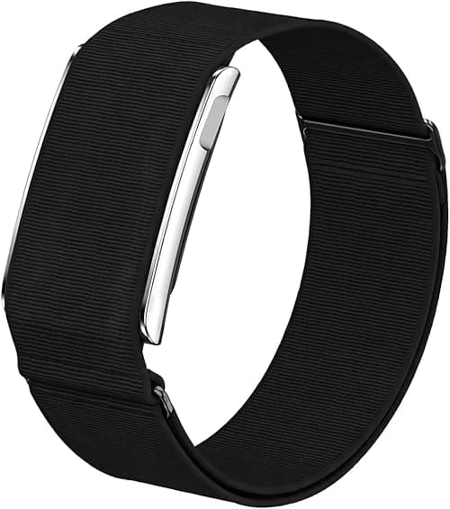 Sport Nylon Loop Compatible with Amazfit Helio Strap Band, Adjustable Fitness Tracker Wristband with Metal Bumper Case for Helio Strap (Black) on Amazon.ae - Price Tracker