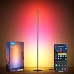 Govee RGBIC Floor Lamp, LED Corner Lamp Works with Alexa, 1000 Lumen Smart Modern Floor Lamp with Music Sync and 16 Million DIY Colors, Color Changing Standing Floor Lamp for Bedroom Living Room Black - Amazon.ae Price Tracker