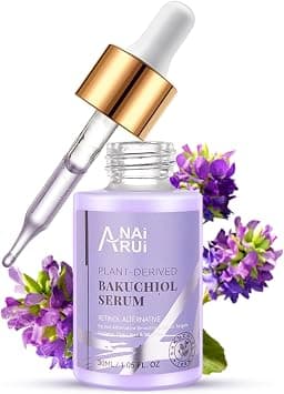 Bakuchiol Face Serum - Retinol Alternative with Hyaluronic Acid and Peptide, Smoothing Formula for Wrinkle Care, 30ml on Amazon.ae - Price Tracker