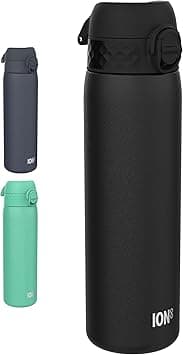 Ion8 Leak Proof Slim Water Bottle, Stainless Steel, 600ml (20oz) - Amazon.ae Price Tracker
