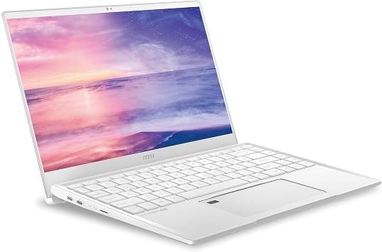 MSI Prestige 14 A10SC-230 14" UHD 4k Ultra Thin and Light Professional Laptop Intel Core i7-10510U GTX1650 MAX-Q 16GB DDR4 512GB NVMe SSD Win10Pro TB3, White - Amazon.ae Price Tracker