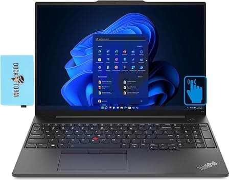 Lenovo ThinkPad E16 Business Laptop 16.0" IPS FHD+ Display (Intel 13th Gen i5-1335U, 16GB RAM, 512GB SSD, Fingerprint Reader, Thunderbolt 4, FHD Webcam, WiFi 6, Win 11P) on Amazon.ae - Price Tracker