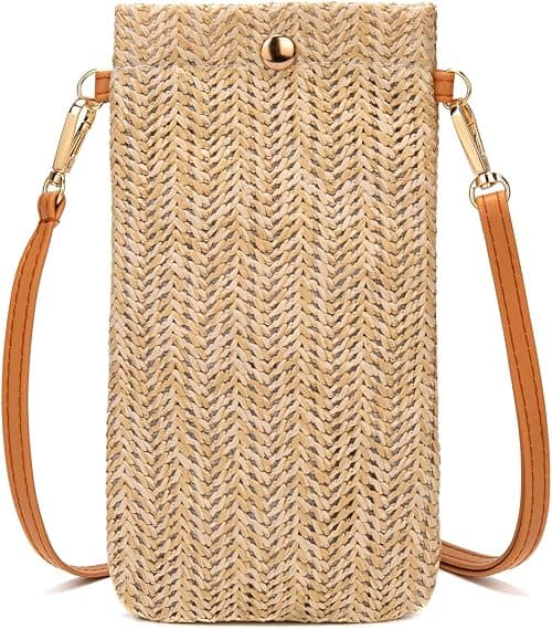 Small Crossbody Straw purse Lightweight Summer Beach Phone Bag for Women on Amazon.ae - Price Tracker