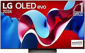LG 55 Inch OLED evo C4 Smart 4K TV AI Magic remote Dolby Vision webOS24 2024 Black - Amazon.ae Price Tracker
