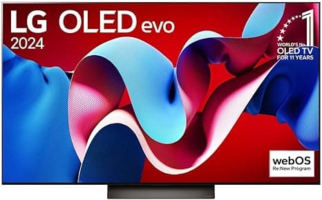 LG 55 Inch OLED evo C4 Smart 4K TV AI Magic remote Dolby Vision webOS24 2024 Black on Amazon.ae - Price Tracker