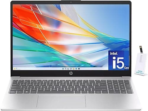 HP 15.6" Laptop, 13th Gen Intel Core i5-1335U, 16GB RAM, 1TB SSD, FHD Anti-Glare Display, Webcam, Numeric Keypad, Wi-Fi, Bluetooth, HDMI, 32GB USB Card, Windows 11 – Silver (US Version) on Amazon.ae - Price Tracker