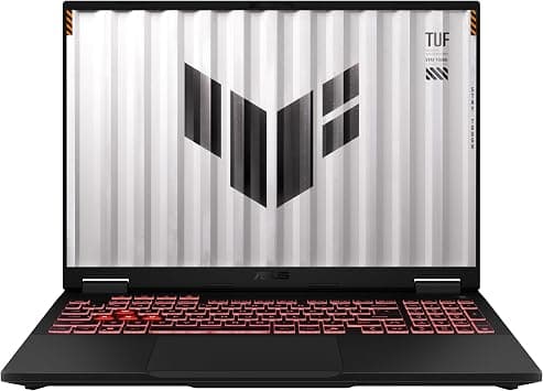 ASUS TUF Gaming A16 Gaming Laptop, 16” 165Hz FHD+ Display, AMD Ryzen™ 9 8940HX Processor, NVIDIA GeForce RTX 5060 Laptop GPU, 16GB DDR5 RAM, 1TB PCIe SSD Gen 4, Wi-Fi 6E, Windows 11, FA608PM-DS94 on Amazon.ae - Price Tracker