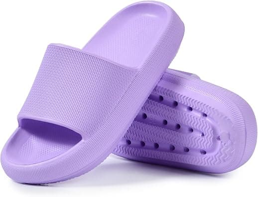 SNEGA Cloud Slides for Women - Lightweight and Comfortable | Non-Slip Soft Cushioned Thick Soles for Picky Feet | Waterproof | Easy to Clean and Quick Drying | Elastic and Durable on Amazon.ae - Price Tracker