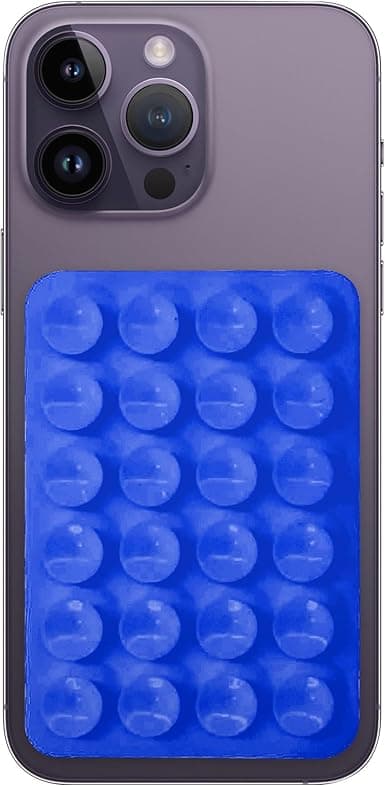SAYT Silicone Suction Phone Case Adhesive Mount, Hands-Free Mobile Accessory Holder back of phone for Selfies and Videos|| Phone cup Gripper Stickers On The Wall on Amazon.ae - Price Tracker