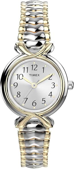 Timex Women's Quartz Watch, Analog Display and Stainless Steel Strap T21854 - Best Deal Finder