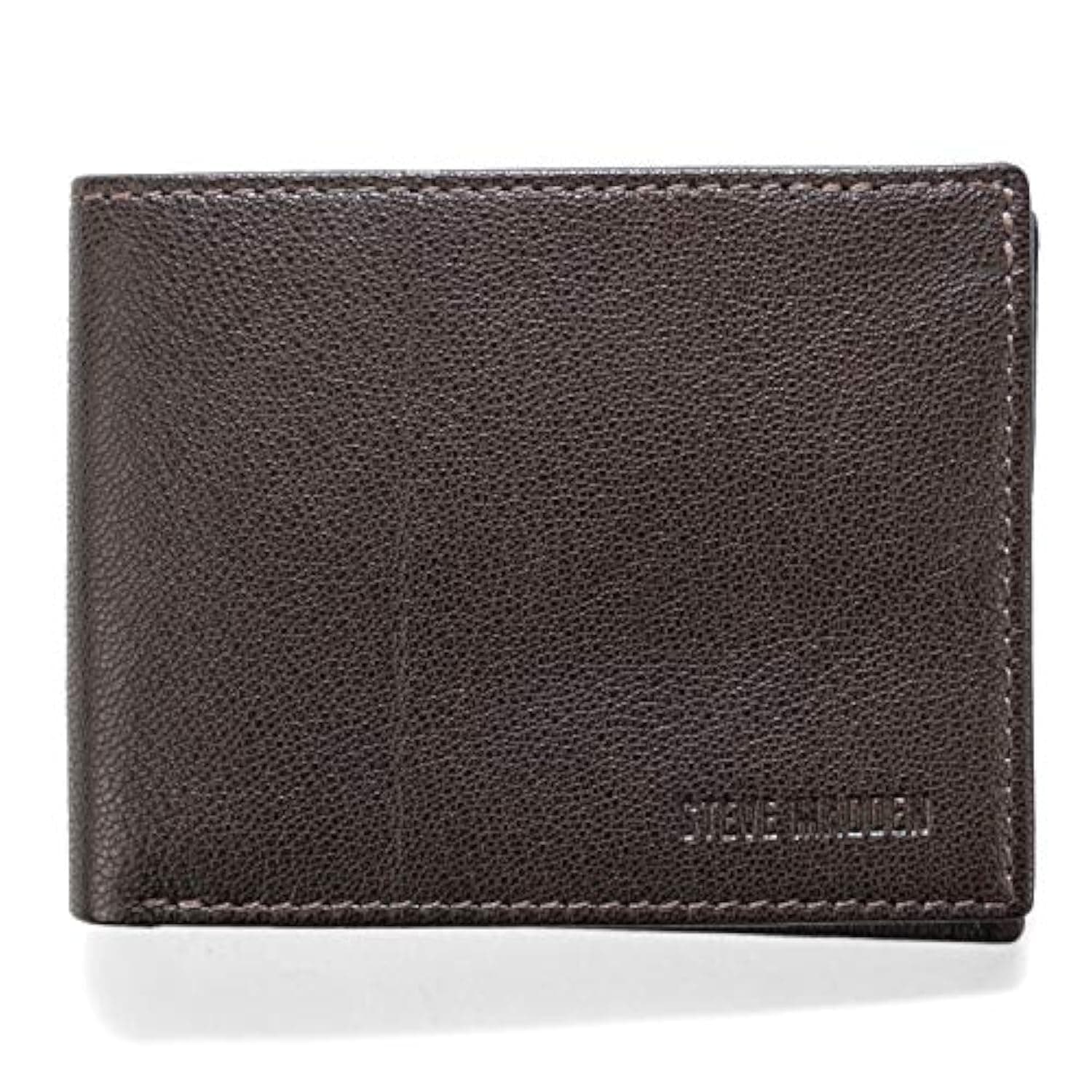 Steve Madden mens Leather Rfid Wallet Extra Capacity Attached Flip Pocket Wallet on Amazon.ae - Price Tracker