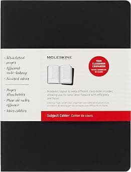 Moleskine Cahier Journal, Soft Cover, XL (7.5" x 9.5") Subject Cahier, Black/Kraft Brown, 160 Pages (Set of 2) - متتبع أسعار Amazon.sa