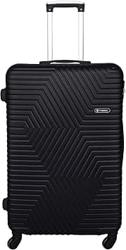 Lightweight Carry On Luggage Trolley - Hardshell Hand Carry Spinner Suitcase for Travel | ABS CarryOn Luggage with 4 Spinner Wheels (20 Inch (51 cm), Black) on Amazon.ae - Price Tracker